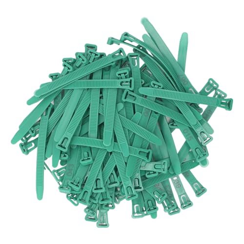 Keenso Chicken Leg Bands 1-100 Numbered Labels for Easy Breed Classification and Noise Reduction Pack of 100 (Green) - color: Green