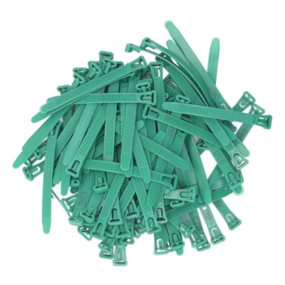 Keenso Chicken Leg Bands 1-100 Numbered Labels for Easy Breed Classification and Noise Reduction Pack of 100 (Green) - color: Green