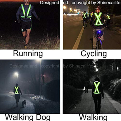 2" Wider Reflective Safety Vest,60% More High Visibility for Running,Construction,Walking Women Men,Adjustable - size: 3X-Large-5X-Large