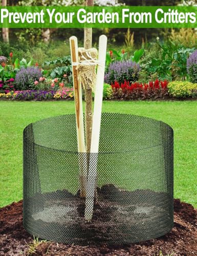 16In x 15Ft Plastic Chicken Wire Mesh Fencing, TOYPOPOR 500GSM Durable Heavy Duty Hexagonal Chicken Wire for Cat Dog Fencing, Garden Fence, Aquarium, Moss Pole, Aperture 0.4'', Rustproof, Easy to Cute - color: Black
