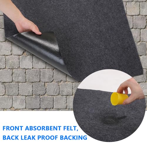 Chicken Coop Mat，Under Chicken House Mat——Absorbent Mat，Backing Prevents Liquid and Chicken Manure Penetration,Soft Material, Non-Slip Backing，Washable,Keeps Chicken House Floors Clean (36" x 48") - size: 36.0"L x 48.0"W x 0.2"H
