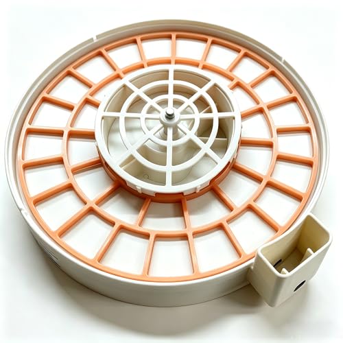 Quail Egg Turner Accessory for Kebonnix incubators – Holds 35 Quail Eggs, Automatic Rotating Tray Replacement (Mint Green) - color: Mint Green