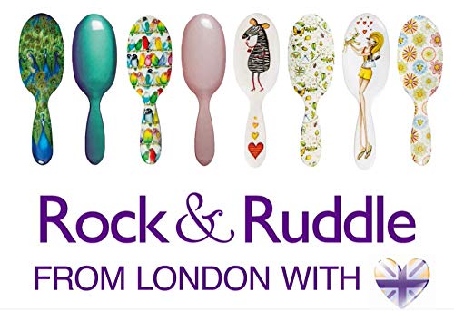 Rock & Ruddle Wide Tooth Comb. Perfect for Detangling Wet Hair and Applying Hair Color. Swallows Design - color: Swallows