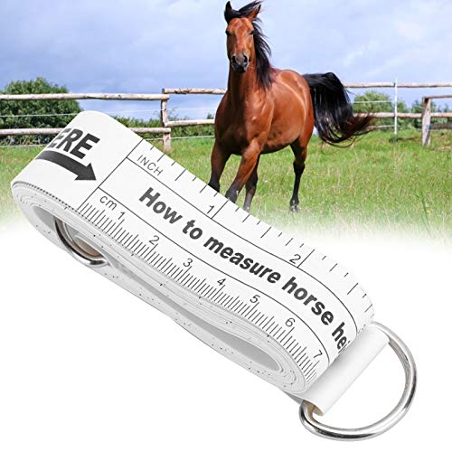 98.4 Inch Horse Weigh Tape, Horse Measuring Tape, Double Scale Weight Tapes, Multifunctional Measuring Stick, for Horses