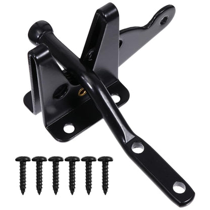 Heavy Duty Pin Lock Door Buckle Gate Latch for Metal and Wooden Gates with Safety for Pets and Babies Easy Installation Outdoor Gate Hardware