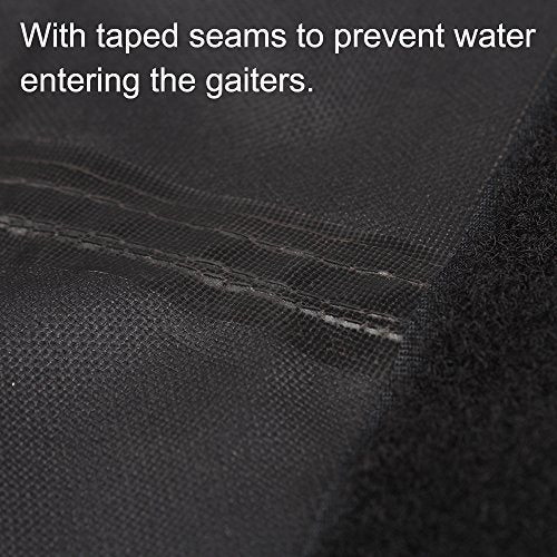 MAGARROW Leg Gaiters Hiking Snow Boot Gaiter Outdoor Waterproof Gaiters Shoes Cover Oxford Fabric - size: X-Large