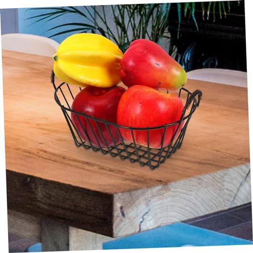 Metal Wire Fruit Basket Storage Baskets Iron Wire Fruit Basket Decorative