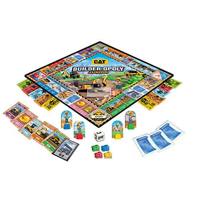 MasterPieces Kids & Family Board Games - Caterpillar Builder Opoly Jr. - Officially Licensed Board Games for Kids, & Family - style: Caterpillar Builder