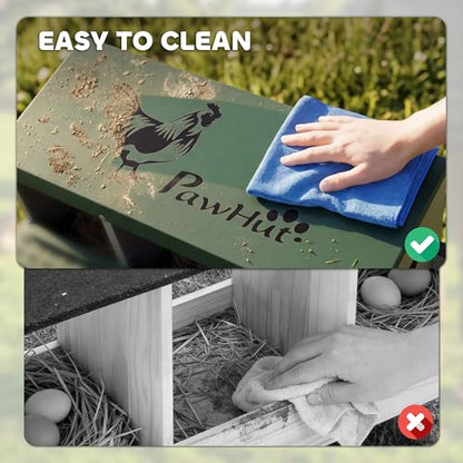 PawHut Chicken Nesting Boxes, 8 Compartment Metal Nesting Boxes for Chickens, Two-Tier Egg Laying Boxes with Vented Holes for Easy Egg Collection, for Hens Ducks, Silver - size: 43.7"L x 21.7"W x 37.6"H, style: Open Front