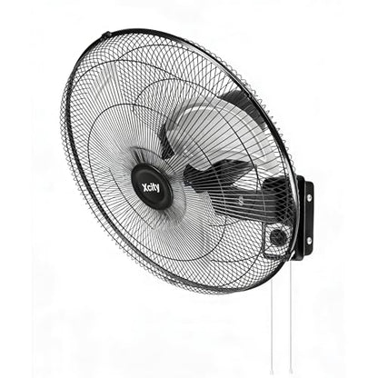 Xcity Wall Mount Fan 20", 3-Speed, Oscillating New Model | 4650 CFM, Heavy-duty Metal Blade , The New Model Features a More Powerful Motor and Has a Lifespan of 50,000 Hours. - size: 20'' Oscillating Pro