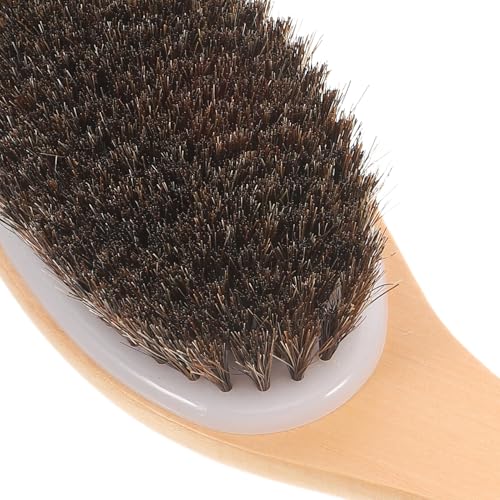 Cabilock Durable Shedding Comb and Livestock Cleaning Brush, Stiff Bristle Body Grooming Tool for Equine and Cattle, Sturdy Hair Removal Comb for Farm Use