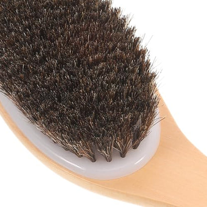 Cabilock Durable Shedding Comb and Livestock Cleaning Brush, Stiff Bristle Body Grooming Tool for Equine and Cattle, Sturdy Hair Removal Comb for Farm Use
