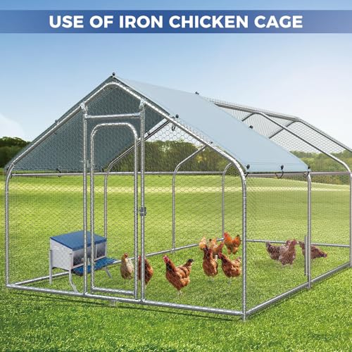 Garvee 3-Hole Roll Away Egg Collection Chicken Nesting Box, Galvanized Steel Nest Box for Laying Eggs - color: Blue, size: 3 holes with legs