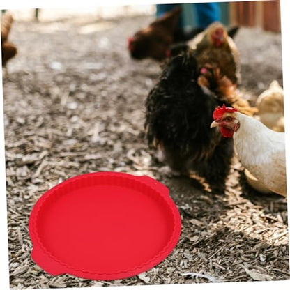 UKCOCO Washable Chicken Nesting Box Pad Vibrant Silicone Mat for Egg Laying Hens Durable and Comfortable Bedding Liner for Chicken Coop Protects Nesting Areas