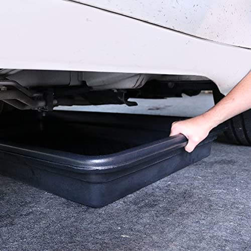 PIG Containment Tray - Rim to Rim Dimensions 52.25" L x 16.25" W x 5" H Utility Tray - Interior Bottom Dimensions 48" L x 12" W - 11.96 gal. Sump Capacity - PAK918 - size: 52.25" x 16.25" x 5"