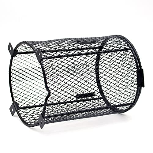 Reptile Lampshade Anti-Scald Heating Lamp Guard 100W 100W Ceramic Lamp & Heater Guard for L Lizards Spider Scorpion Protection