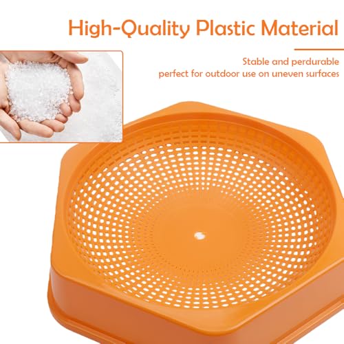 DQITJ 10 Pack Pigeon Nesting Bowl Bird Canary Anti Tip Egg Hatching House with Ventilation Holes for Home Farm (Yellow)