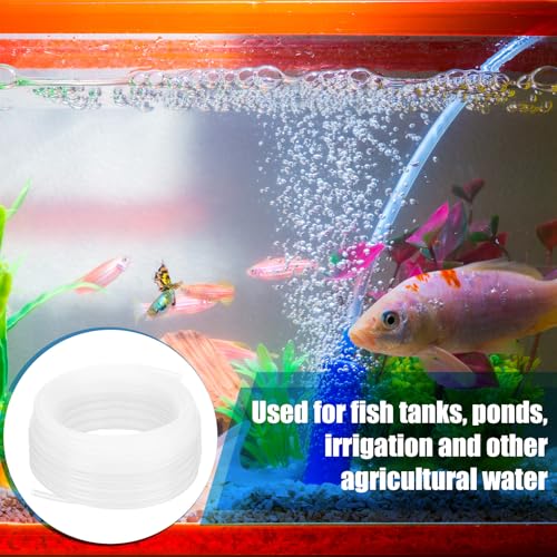 Nuanchu 100ft Polyethylene Tubing, 3/8" Od, 1/4" ID, 0.062" Wall Polyethylene Tubing Food Grade White Translucent Hose for Water, Beverage Pump, Homebrew, Brewing - size: 3/8" OD, 1/4" ID, 0.062" Wall