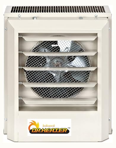 Dr Infrared Heater DR-P130 Unit Heater, P130, Gray - style: 208V / 3 KW