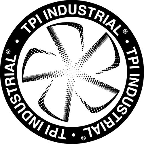 TPI Corporation CE20-DS Direct Drive Exhaust Fan – 120 Volt, 20 Inch Shuttered Industrial Fan. Workshop Ventilation Fans
