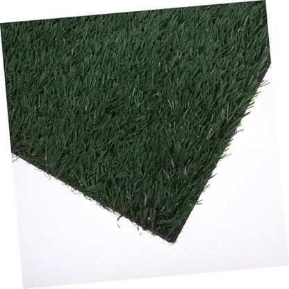 Happyyami 3pcs Washable Chicken Nesting Pads Artificial Grass Nest Box Liners for Coop Bedding Reusable Easy to Clean Comfortable for Hens to Lay Eggs