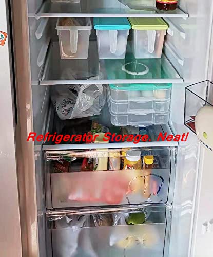 Egg Storage Container for Refrigerator, 3-Layer Deviled Egg Tray, Stackable Fridge Egg Organizer with Lid and Handle, Extra Large Holder, 60 Count Eggs Keeper(transparent 3 layer) | 3-Layer, 60 eggs, Stackable Storage Holder with Handle for Refrigerator f