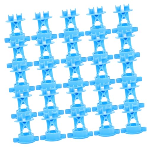 Toyvian 50pcs Electric Fence Wire Holding Insulators Material High Strength and Rainproof for Livestock Accessories Usage