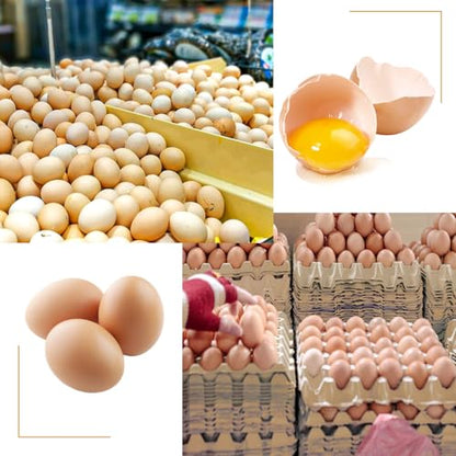 18 Flats 30-Cell Egg Crate?Holds 30 Eggs?, Cardboard Egg Cartons, Sturdy and Stackable Egg Flats, Perfect Egg Crates for Fresh Eggs, Chicken Farm - size: 18 Pack grey
