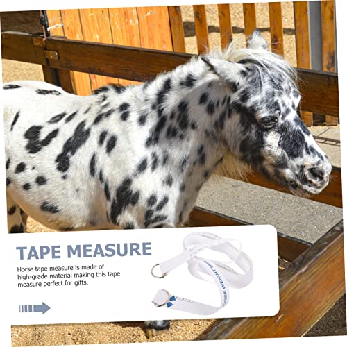 Housoutil Horse Measuring Tape for Livestock Measure Tape for Accurate Horse Height and Weight Measurement Portable and Reusable Farm Tool