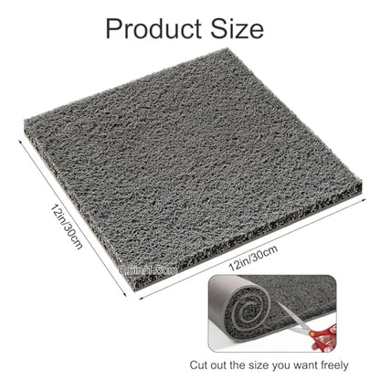 6Pcs Chicken Nesting Pads,Washable Nesting Pads for Chicken Coop, Reusable Chicken Nesting Mats with 4 Fake Eggs, Easy Clean & Durable Laying Box Accessories 12×12 inch - color: Gray-6pcs