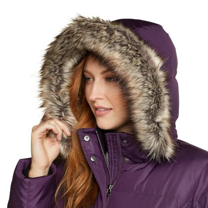 Eddie Bauer Women's Down-outerwear-coats - color: Deep Eggplant, size: Large Petite