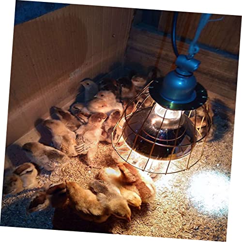 UKCOCO 3Pcs Waterproof Heating Bulb Covers for Livestock Heat-Resistant Light Bulb Cages Scald Design for Chickens and Pigs