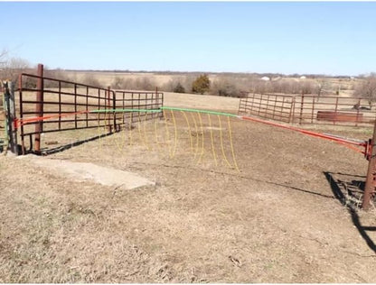 KOEHN Replacement Fiberglass Rod for Drive Thru Electric Gate, OEM Part | UV-Resistant Poly Arm - Flexible Breakaway Design - Livestock Containment - Streamers Not Included