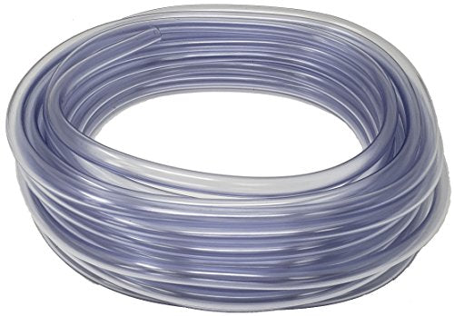 Sealproof 3/8-Inch ID x 1/2-Inch OD Unreinforced PVC - Food Grade Clear Vinyl Tubing, 50 FT - size: 50 FT