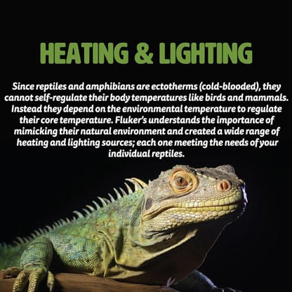 Fluker's Repta-Clamp Lamp, Heavy Duty Clamp Light For Reptile Tanks and Terrariums, UL/CUL Approved, Great for Reptile Basking, 250-Watt Maximum with On/Off Switch, 10" - size: 10-Inches