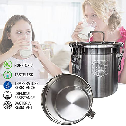 6L Goat Milking Machine, Plug-in Pulsation Pump Milker (Classic) | Hantop UnitedFarm, Speed Adjustable Pump, Auto Stop Check Valve, SUS304 Stainless Steel Bucket, Food-grade material - color: for Goat, size: 6L