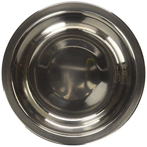 OurPets Basic Stainless Steel Dog Bowl, 1 Pint