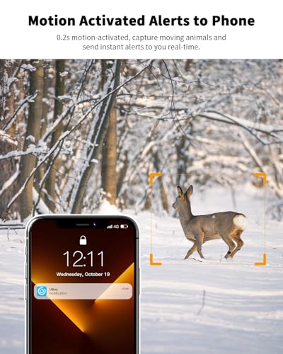 Oculview 4G LTE Cellular Trail Camera 360° Live Streaming Solar Deer Camera, SIM Card Included, Clear Night Vision, Remote Phone Control, Instant Alerts, Cloud Storage for Hunting/Outdoor Security - color: Camouflage