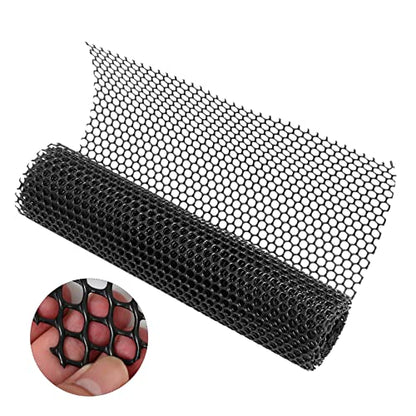 KESYOO 1Roll Hexagonal Plastic Mesh Fencing Durable Garden Netting for Landscape Protection Lightweight Easy to Clean Versatile Use as Poultry Net and Garden Barrier