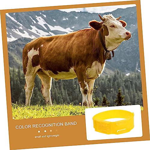 BESPORTBLE Chicken Bands Leg 4pcs Leg Straps for Poultry Marking Cattle Cognition