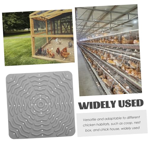 SUPVOX Breathable Nesting Box Liners Chicken Egg Protection Mats Non-Slip Easy to Maintain