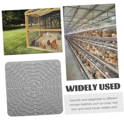 SUPVOX Breathable Nesting Box Liners Chicken Egg Protection Mats Non-Slip Easy to Maintain