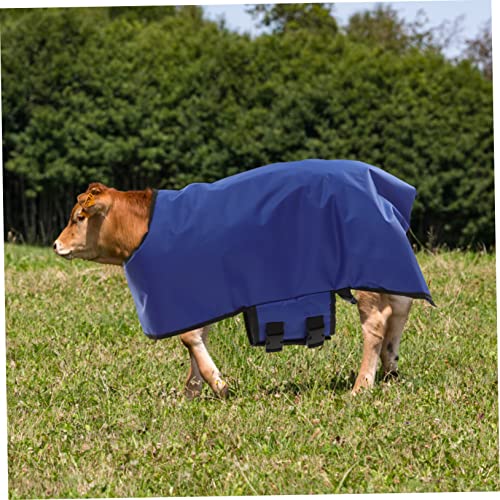UKCOCO 1Pc Calf Warm Apparel Cold Prevention Vest for Calves Lightweight Windproof Design for Cold and Humid Areas Durable for Optimal Warmth and Breathability