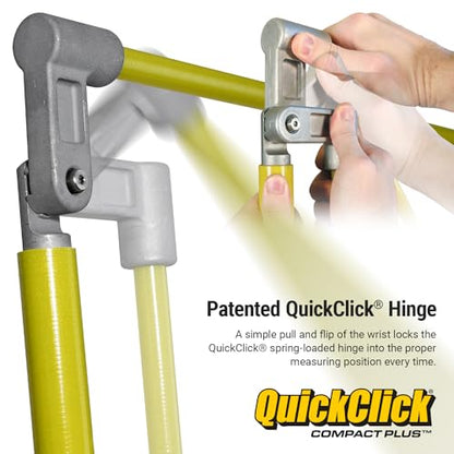 Quickclick Compact Plus Load Height Measuring Stick - Measures Up to 15 Feet - Measure Your Load Before You Hit The Road™ - size: Compact Plus - Measures Up To 15'