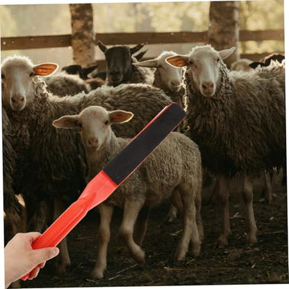 Holibanna Pig Driving Board Manual Livestock Forcing Paddle Ergonomic Handle for Comfortable Grip Lightweight Material for Efficient Animal Management for Pasture Use