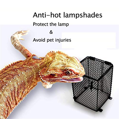 Vipe Heater Guard, Reptile Heating Lamp Shade Light Heat Lamp Mesh Cover