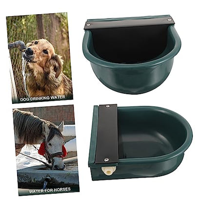 Automatic Cow Water Bowl Float Valve Livestock Waterer for Cattle and Horses Sturdy Automatic Water Feeder Level Control 1-Piece Design