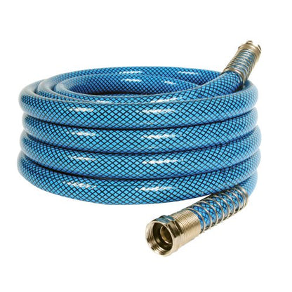 Camco TastePURE 25-Foot Premium Drinking Water Hose - Features a No-Kink Heavy-Duty Design with Machined Fittings for Extra Strength, 5/8” ID, and is Lead-Free, BPA-Free, and Phthalate-Free (22833) - size: 25-Foot