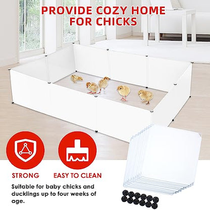 Chick Brooder Box Starter Kit with Chick Perch,flip Top Poultry Feeder, 1l Chick Feeder and Waterer Kit, Baby Chick Starter Home Kit, Baby Chicken Supplies for Baby Chick, Duck and Quail - color: Chick Brooder Box Starter Kit