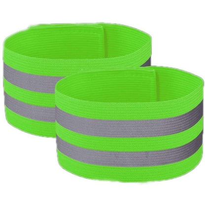 Reflective Reflective Vest Belt Leggings for Cycling with Bicycle Drawstrings Vest(D) - color: D